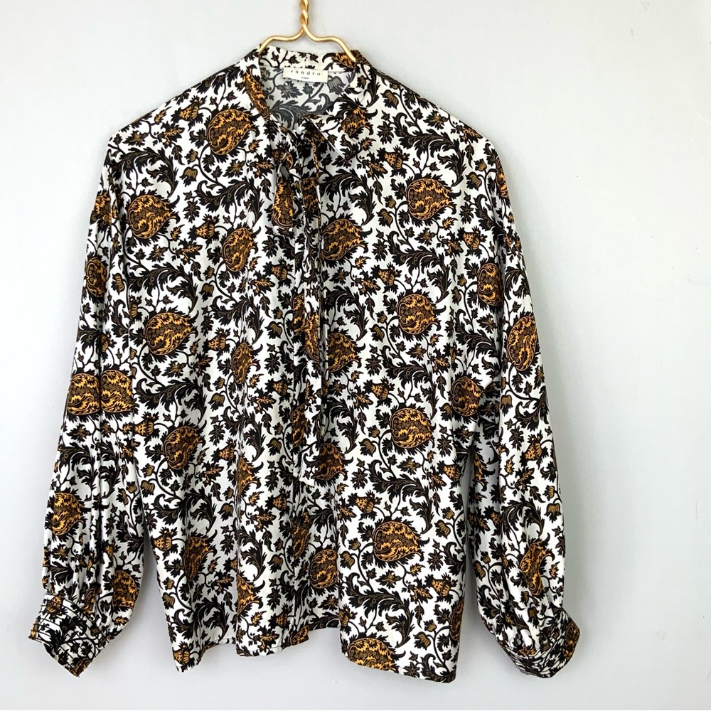 Sandro Floral Women's Blouse